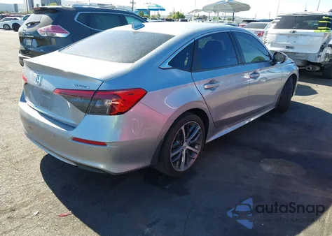 2022 Honda Civic Touring z USA, uszkodzony, nr VIN 2HGFE1F90NH300939